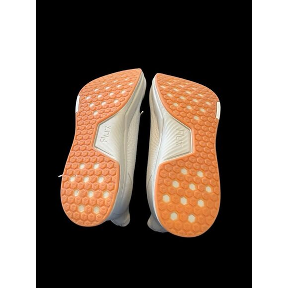 Flux Unisex Cream Adapt Runner Knit Wide Toe Box Running Shoes Men 12 Women 13.5